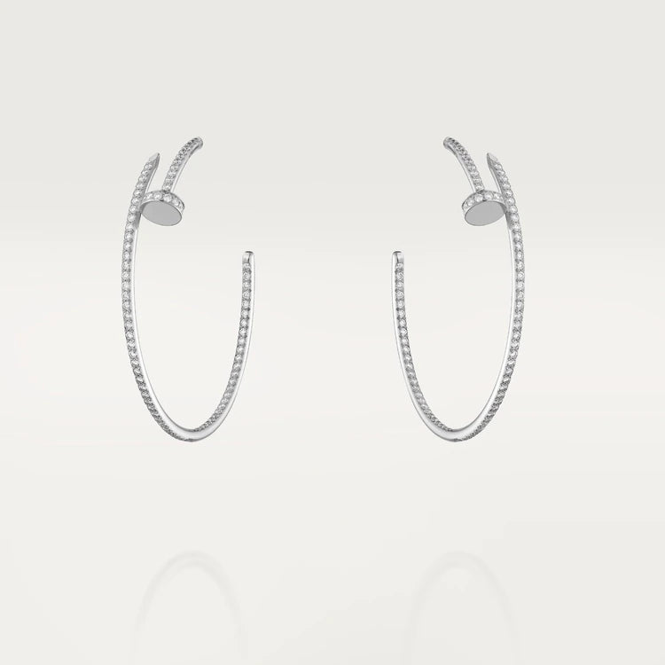 [RAFFINE]JUSTE EARRINGS FULL DIAMONDS 1.8MM