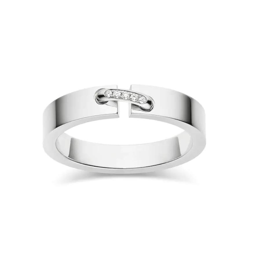 [RAFFINE]ALLIANCE LIENS VIDENCE DIAMOND 4MM RING