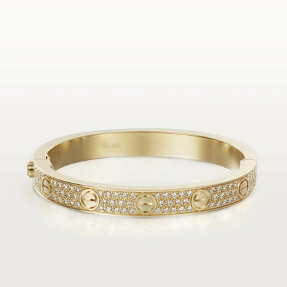 [RAFFINE]LOVE BRACELET 6.1MM DIAMOND-PAVED