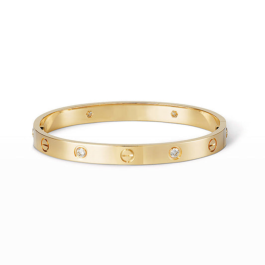 [RAFFINE]LOVE BRACELET 6.1MM 4 DIAMONDS