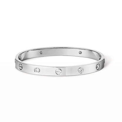 [RAFFINE]LOVE BRACELET 6.1MM 4 DIAMONDS
