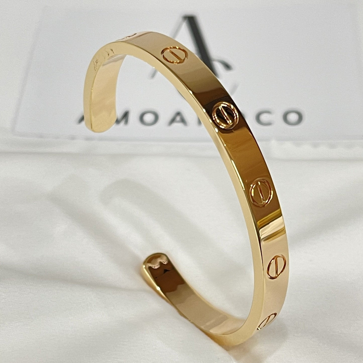 [RAFFINE]LOVE BRACELET 6.1MM OPEN CUFF