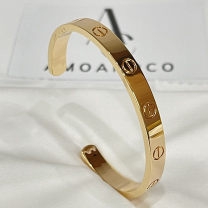 [RAFFINE]LOVE BRACELET 6.1MM OPEN CUFF
