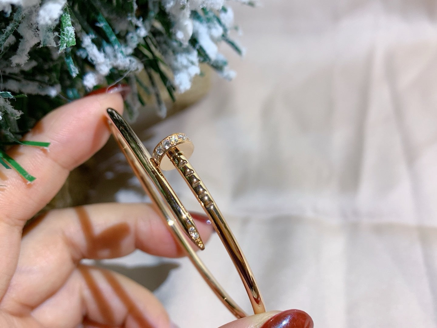 [RAFFINE]JUSTE BRACELET 2.5MM DIAMONDS