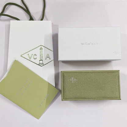 [RAFFINE]VA CLOVER BRACELET NECKLACE RING BOX GIFT BAG