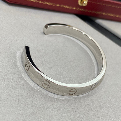 [RAFFINE]LOVE BRACELET 6.1MM 1 DIAMOND OPEN CUFF