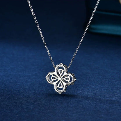 [RAFFINE]LOOP NECKLACE FULL MOTIF DIAMOND 16MM MULTIPLE COLORS