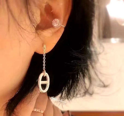 [RAFFINE]CHAINE TASSEL EARRINGS