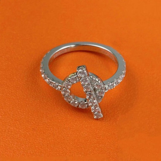 [RAFFINE]ECHAPPEE RING SILVER DIAMOND