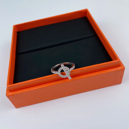 [RAFFINE]ECHAPPEE RING SILVER DIAMOND