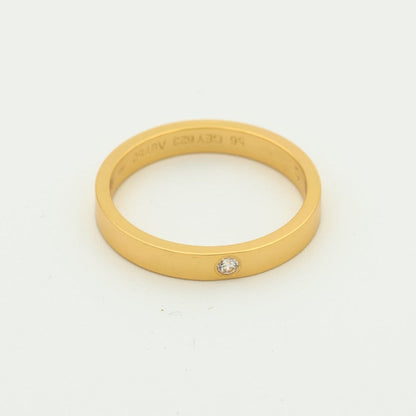[RAFFINE]LOVE RING 4MM 1 DIAMOND
