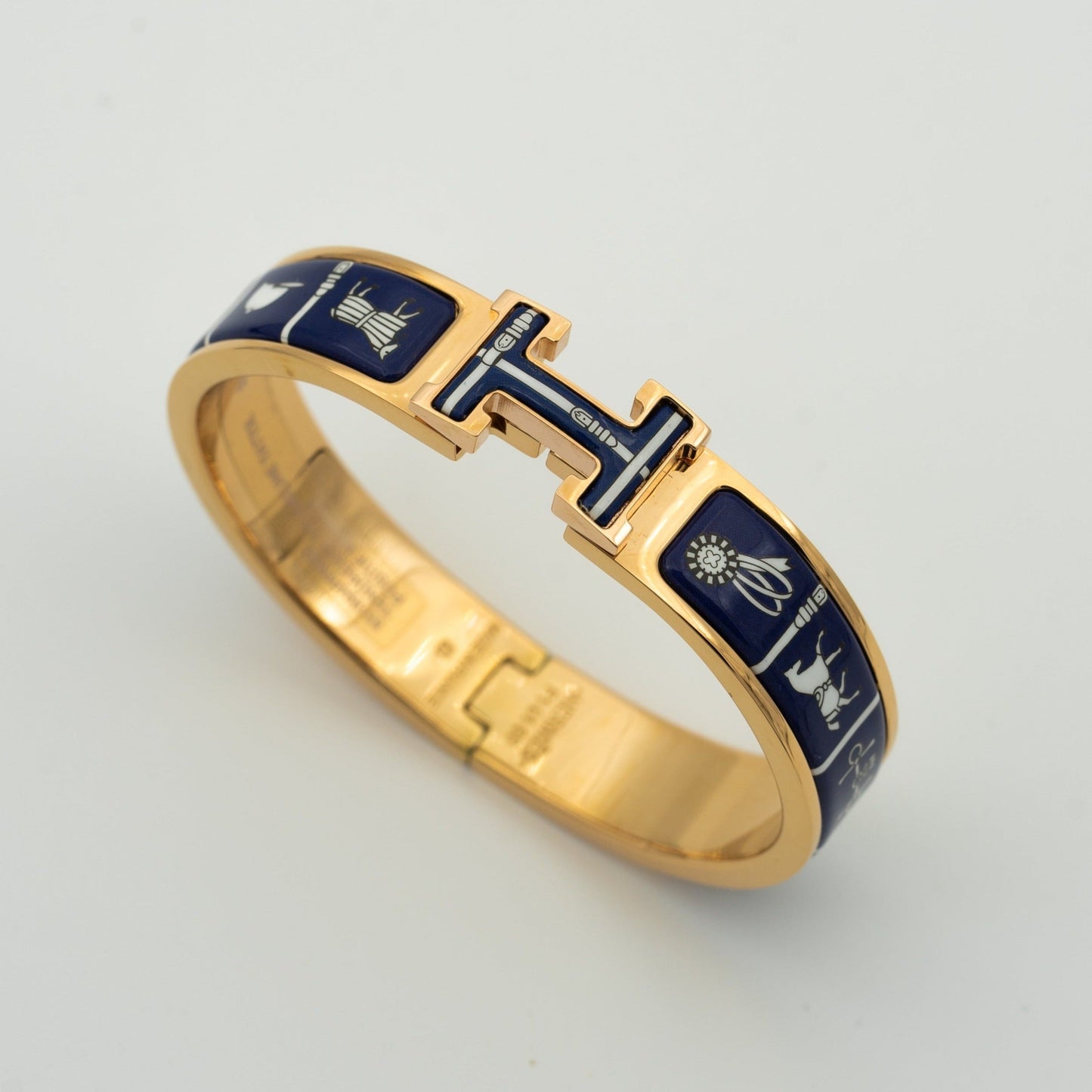 [RAFFINE]H BRACELET BLUE CERAMIC