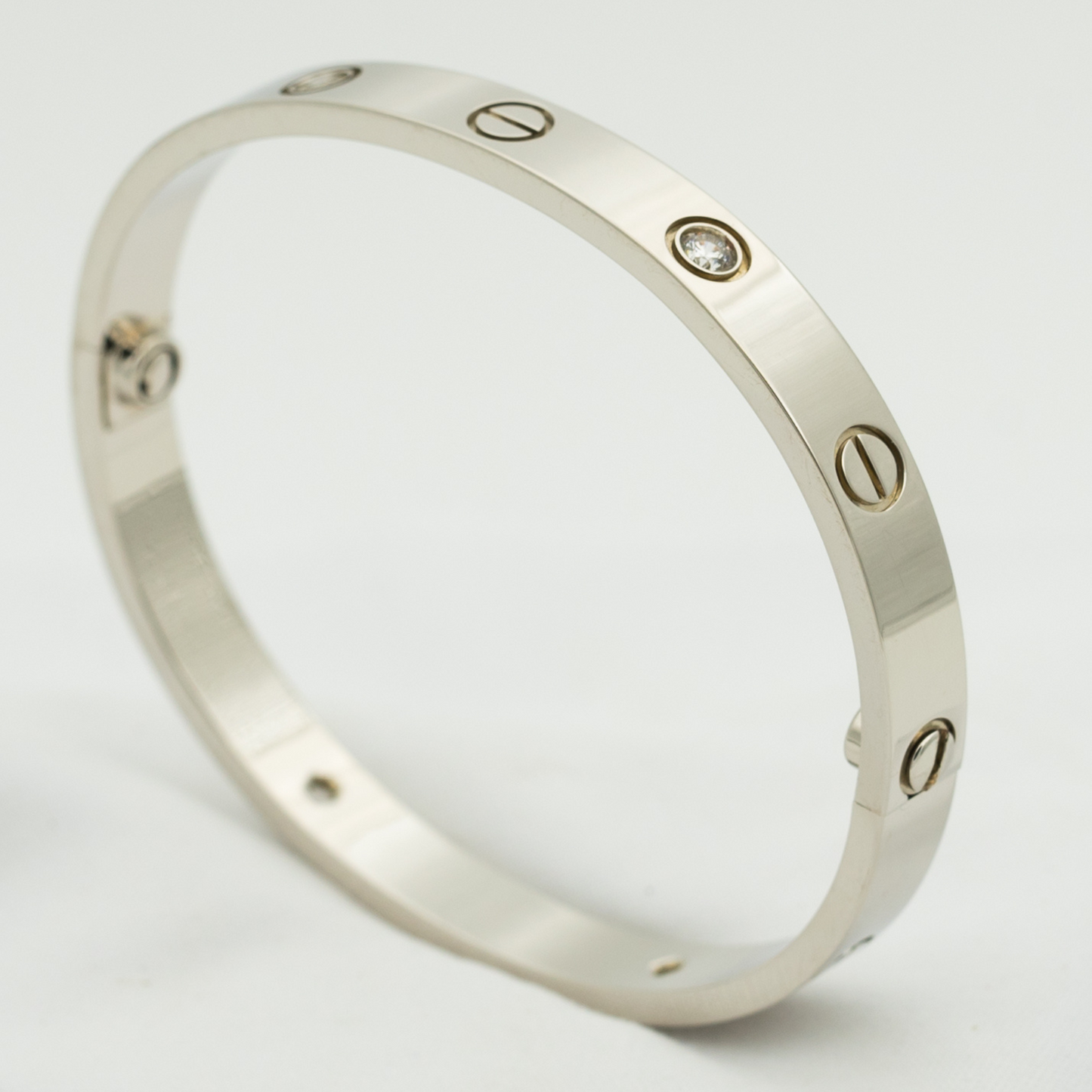 [RAFFINE]LOVE BRACELET 6.1MM 4 DIAMONDS