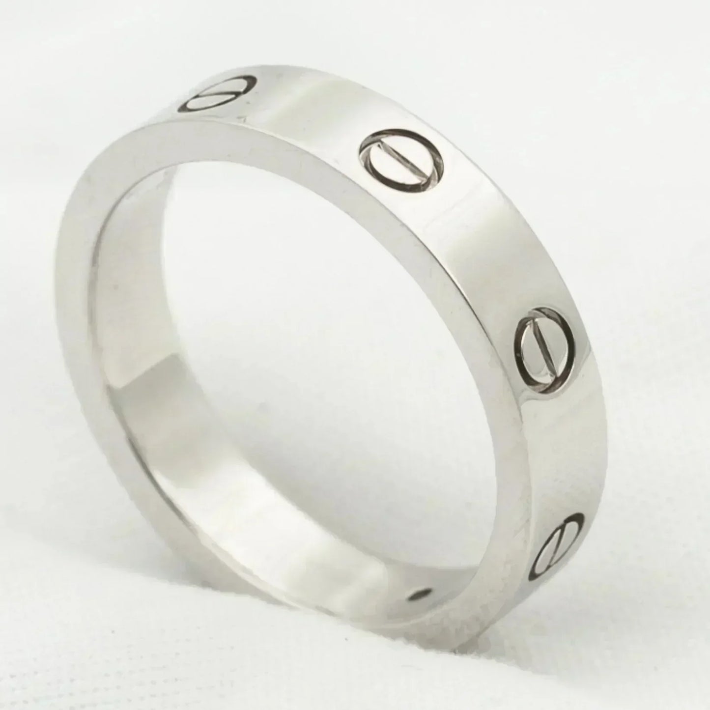 [RAFFINE]LOVE RING 4MM 1 DIAMOND SILVER