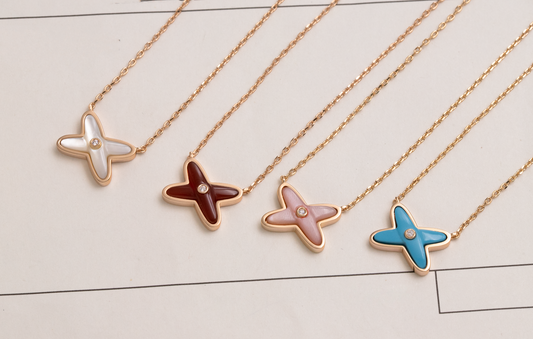 [RAFFINE]JEUX DE NECKLACE 1 DIAMOND