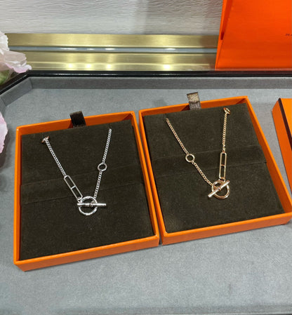 [RAFFINE]HM STERLING CHAINE D'ANCRE HEART