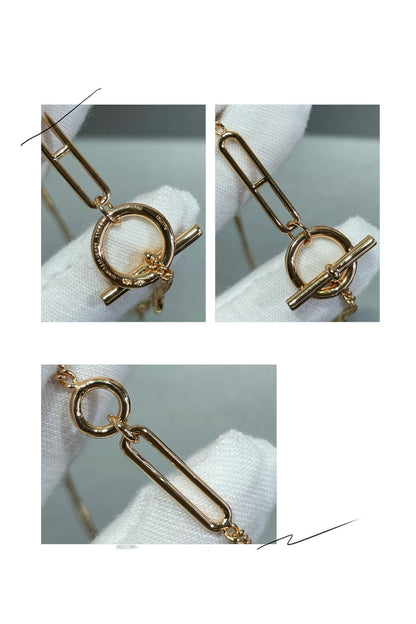 [RAFFINE]HM STERLING CHAINE D'ANCRE HEART
