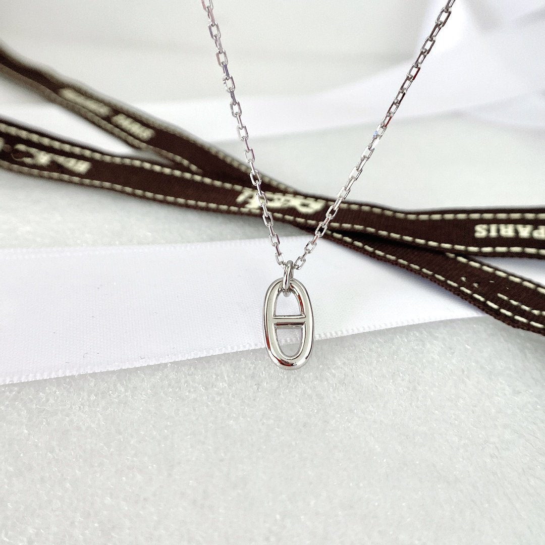 [RAFFINE]HM PIG NOSE NECKLACE