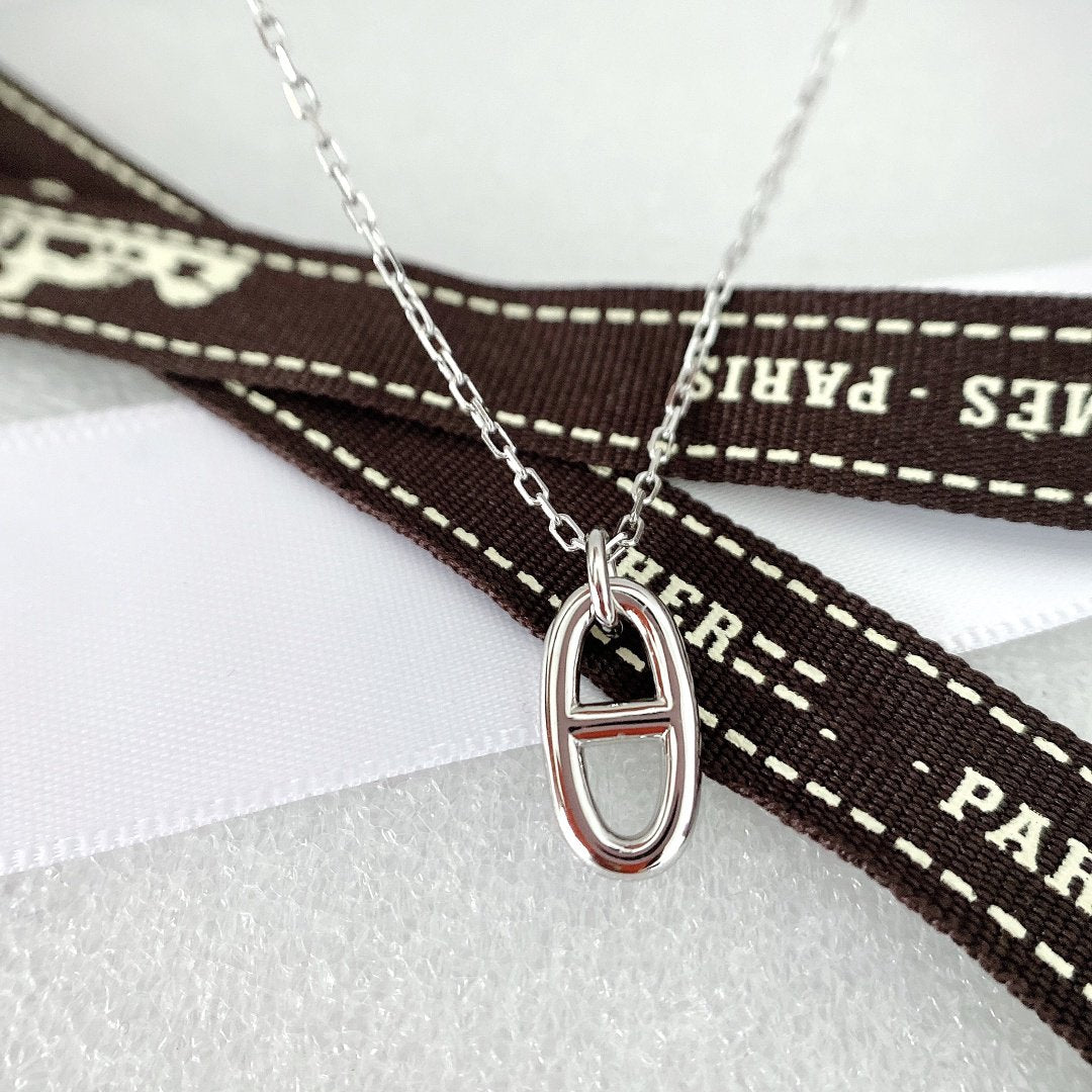 [RAFFINE]HM PIG NOSE NECKLACE