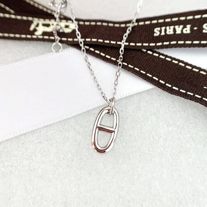 [RAFFINE]HM PIG NOSE NECKLACE
