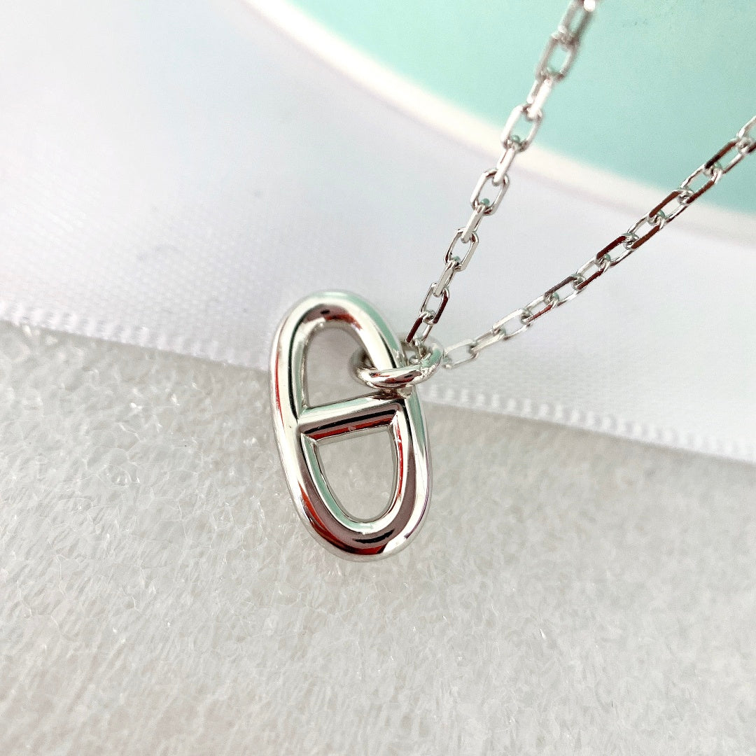 [RAFFINE]HM PIG NOSE NECKLACE