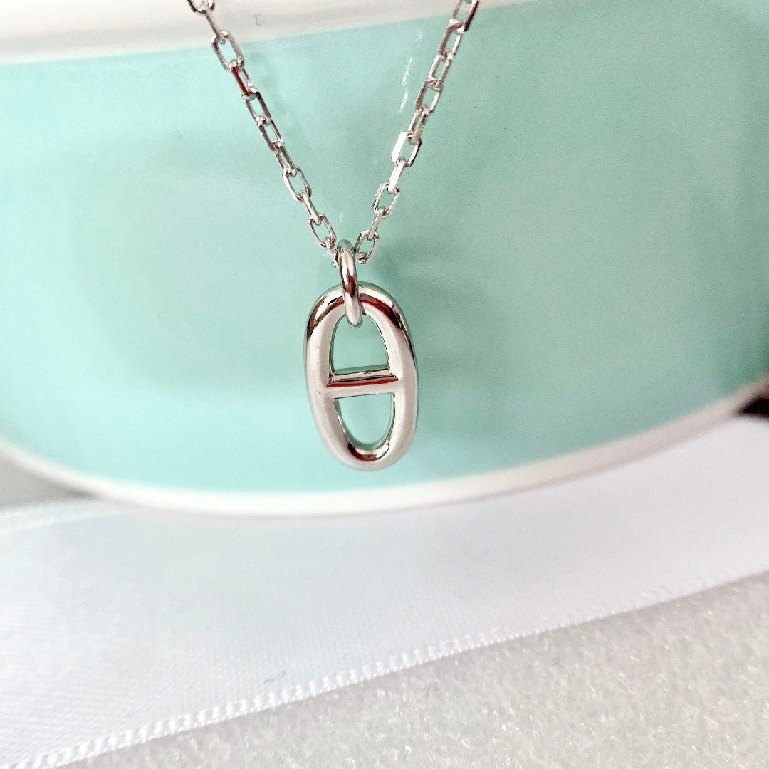 [RAFFINE]HM PIG NOSE NECKLACE
