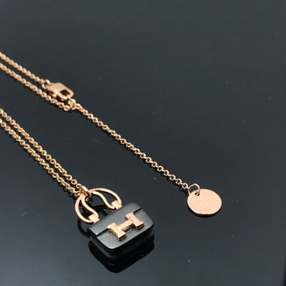[RAFFINE]WOMEN'S HM AMULETTES CONSTANCE PENDANT NECKLACE