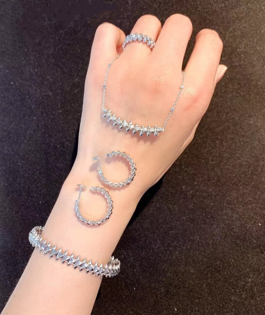 [RAFFINE]CLASH SILVER BRACELET