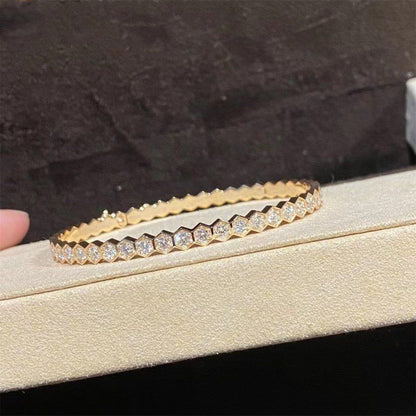 [RAFFINE]BEE LOVE GOLD BRACELET FULL DIAMOND
