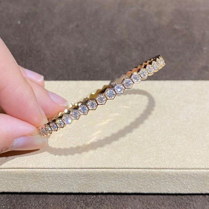 [RAFFINE]BEE LOVE GOLD BRACELET FULL DIAMOND