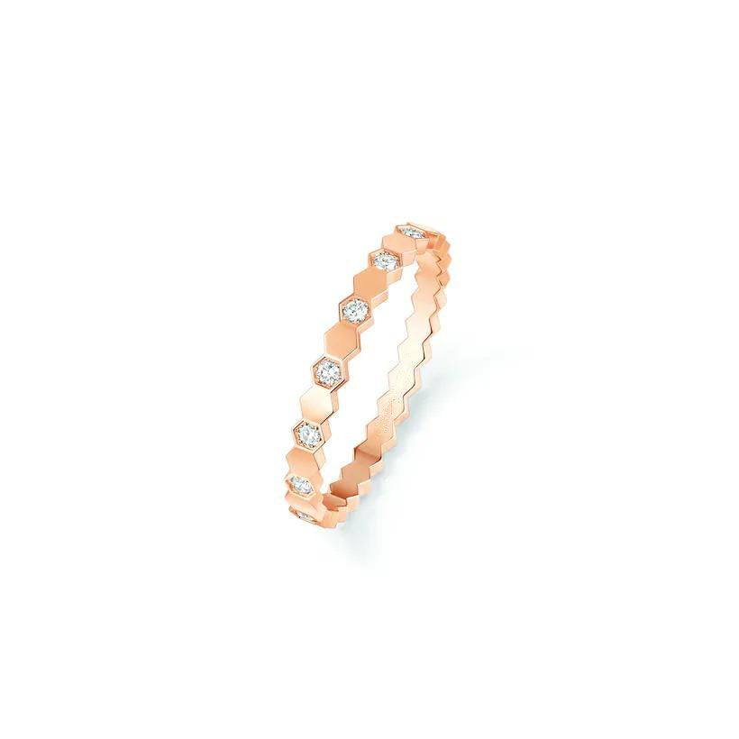 [RAFFINE]BEE LOVE RING PINK GOLD DIAMOND