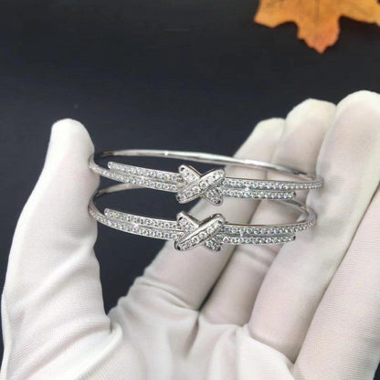 [RAFFINE]JEUX DE BRACELET DIAMONDS SILVER