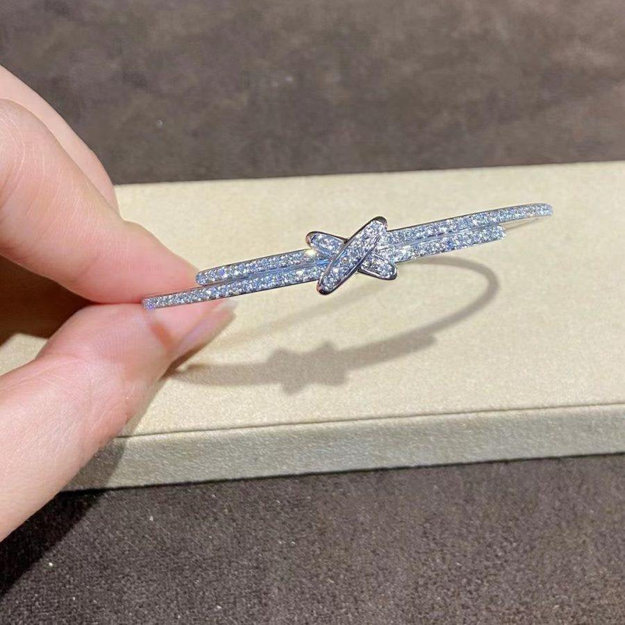 [RAFFINE]JEUX DE BRACELET DIAMONDS SILVER