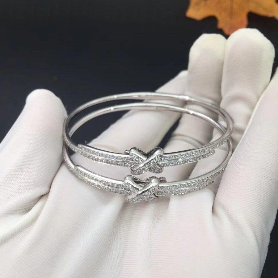 [RAFFINE]JEUX DE BRACELET DIAMONDS SILVER