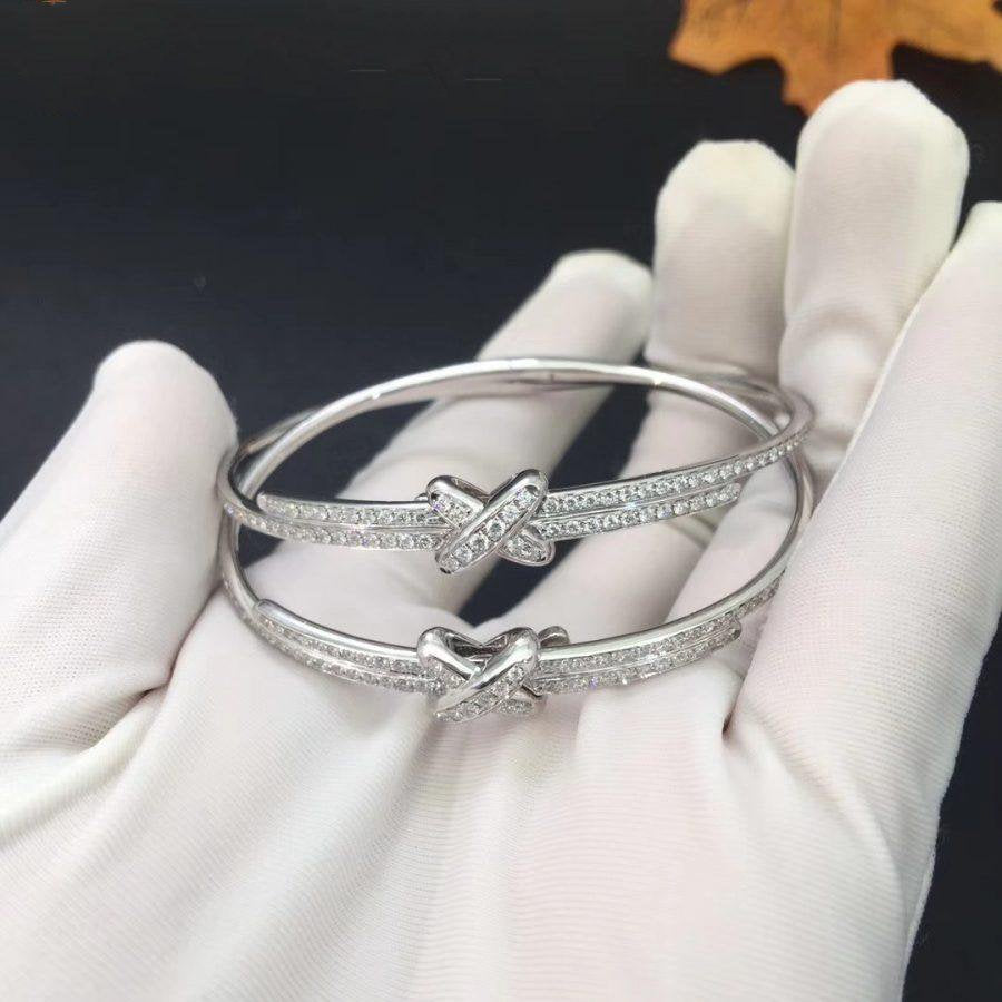 [RAFFINE]JEUX DE BRACELET DIAMONDS SILVER