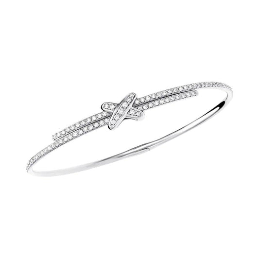 [RAFFINE]JEUX DE BRACELET DIAMONDS SILVER