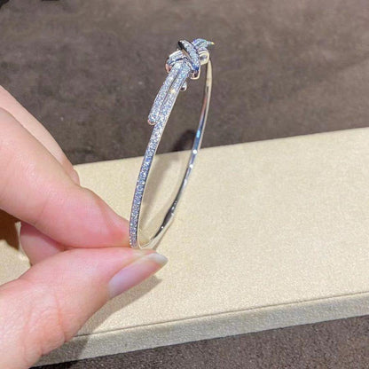 [RAFFINE]JEUX DE BRACELET DIAMONDS SILVER