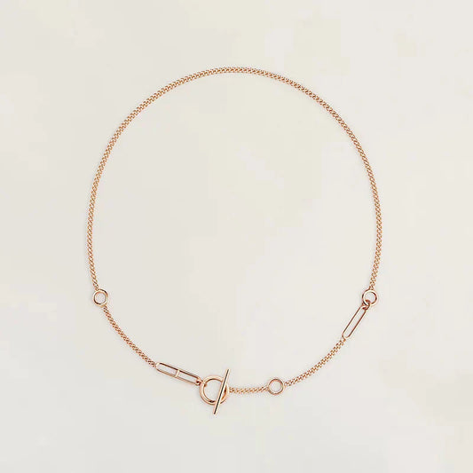 [RAFFINE]HM STERLING CHAINE D'ANCRE HEART