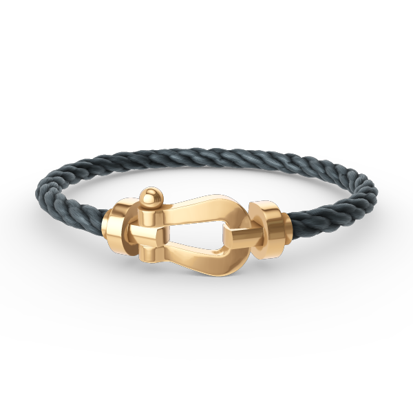[RAFFINE]FORCE LARGE HORSESHOE NO DIAMOND BRACELET GOLD