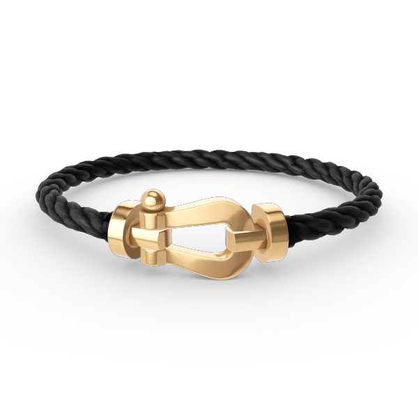 [RAFFINE]FORCE LARGE HORSESHOE NO DIAMOND BRACELET GOLD