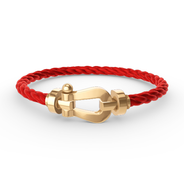 [RAFFINE]FORCE LARGE HORSESHOE NO DIAMOND BRACELET GOLD