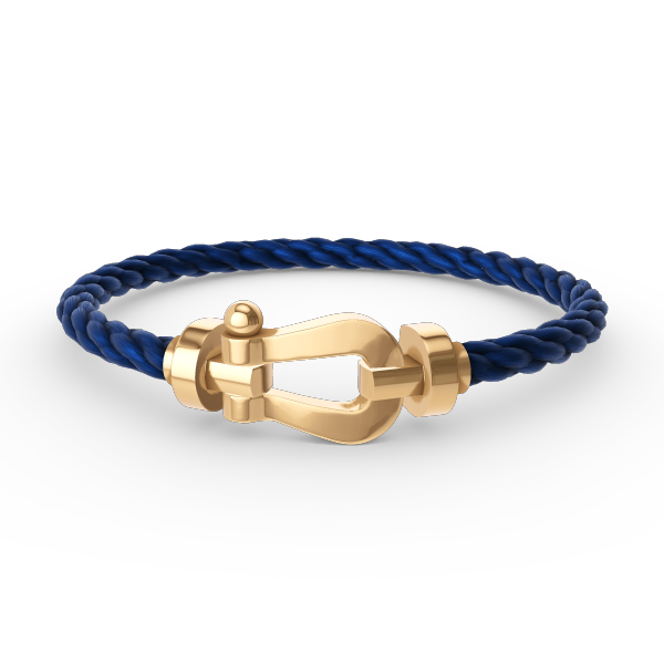 [RAFFINE]FORCE LARGE HORSESHOE NO DIAMOND BRACELET GOLD