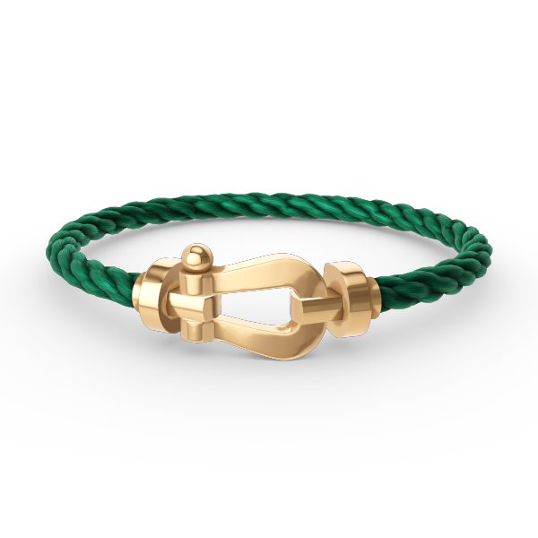 [RAFFINE]FORCE LARGE HORSESHOE NO DIAMOND BRACELET GOLD