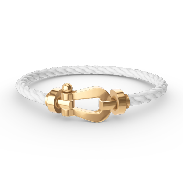 [RAFFINE]FORCE LARGE HORSESHOE NO DIAMOND BRACELET GOLD