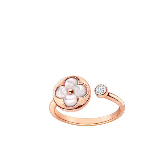 [RAFFINE]SUN 1 DIAMOND PINK MOP RING