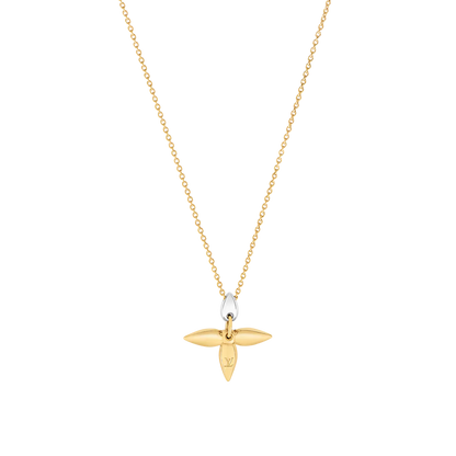 [RAFFINE]LOUISETTE PEDANT GOLD NECKLACE