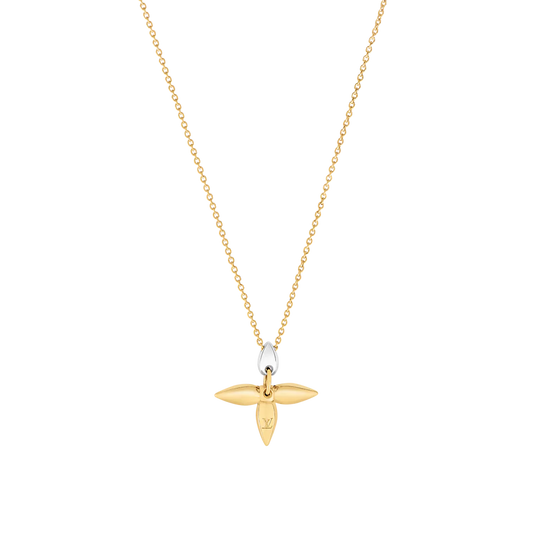 [RAFFINE]LOUISETTE PEDANT GOLD NECKLACE