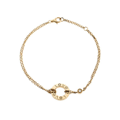 [RAFFINE]LOVE BRACELET 2 DIAMOND
