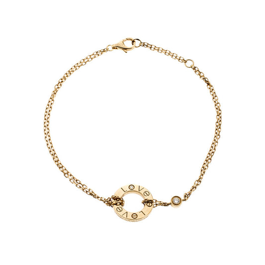 [RAFFINE]LOVE BRACELET 2 DIAMOND