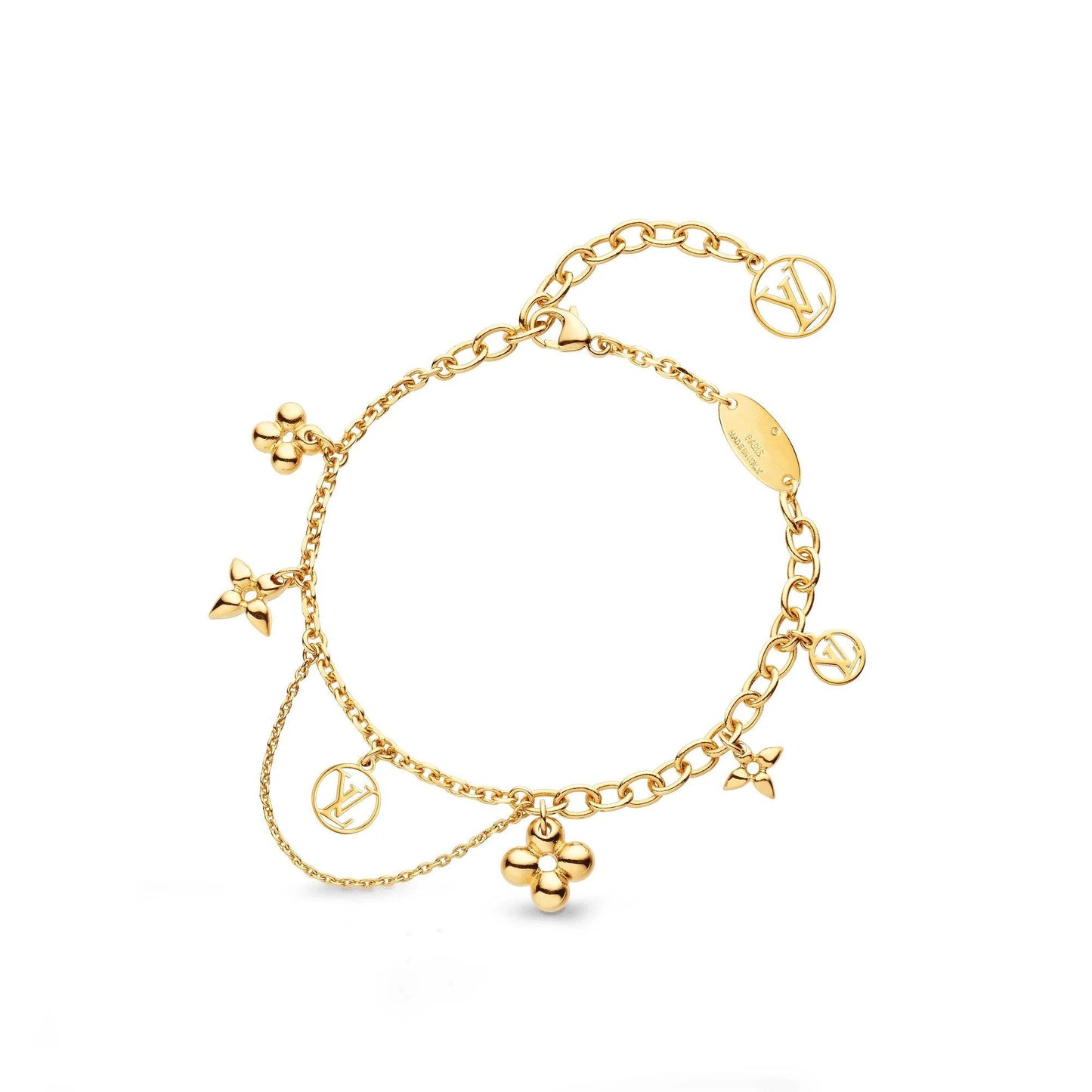 [RAFFINE]BLOOMING PINK GOLD MOP BRACELET